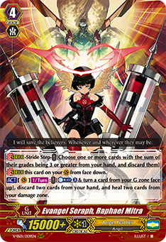 V-SS01/009EN Evangel Seraph, Raphael Mitra RRR