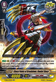 V-SS01/044EN Sharp Points of Breakdown, Vandal Sharp RR (Hot Stamped)