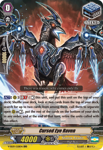 V-SS09/028EN Cursed Eye Raven RRR